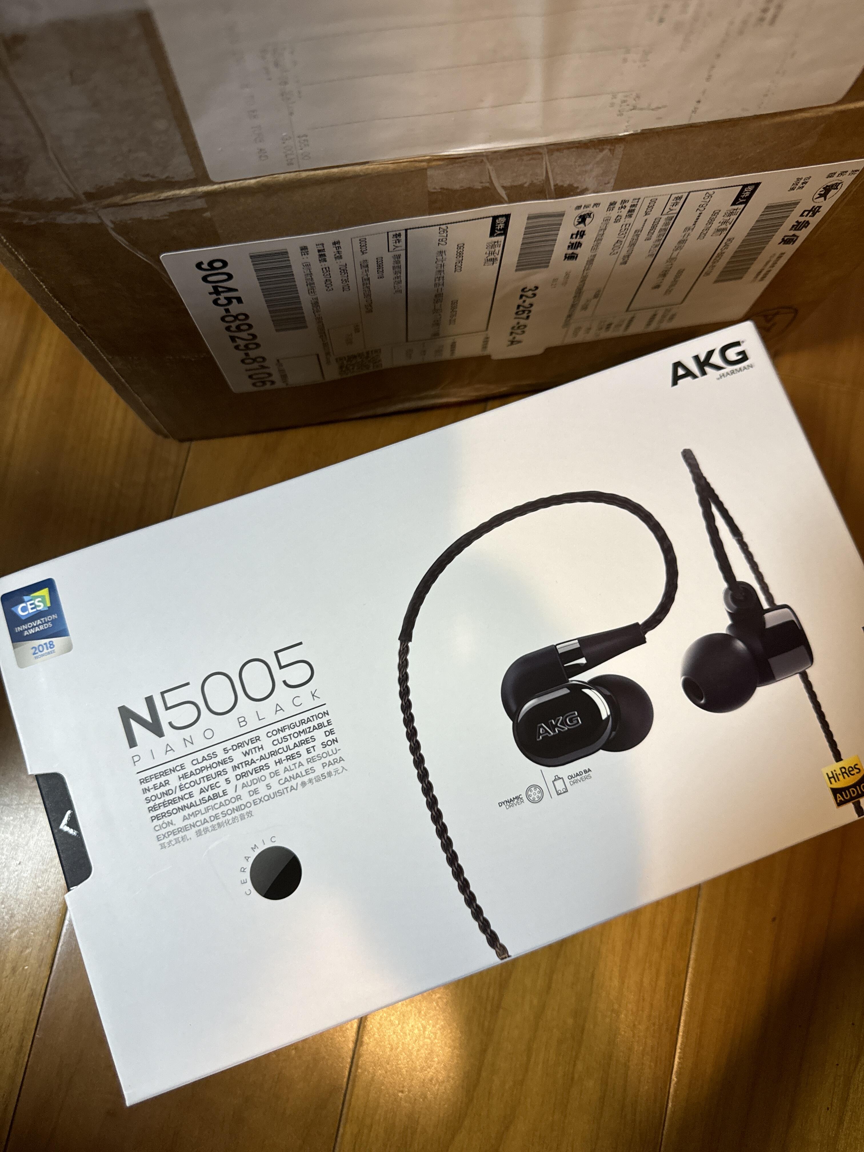 美國代購 耳機音響 評價:iSALE 買家真實心得整理 3 AKG N5005 耳道耳機 無線藍牙耳機買家實拍照