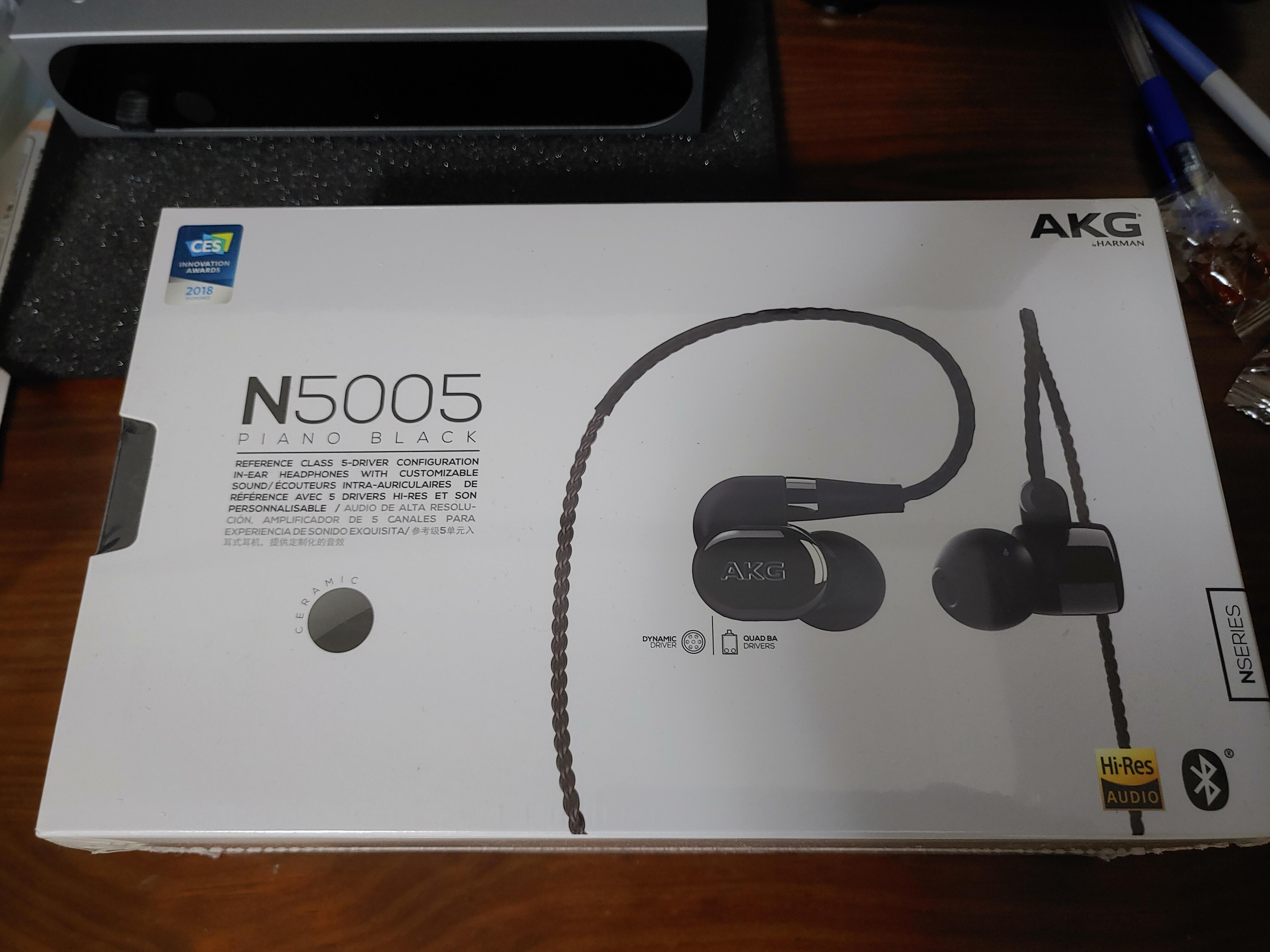 美國代購 耳機音響 評價:iSALE 買家真實心得整理 1 AKG N5005 耳道耳機 無線藍牙耳機買家實拍照