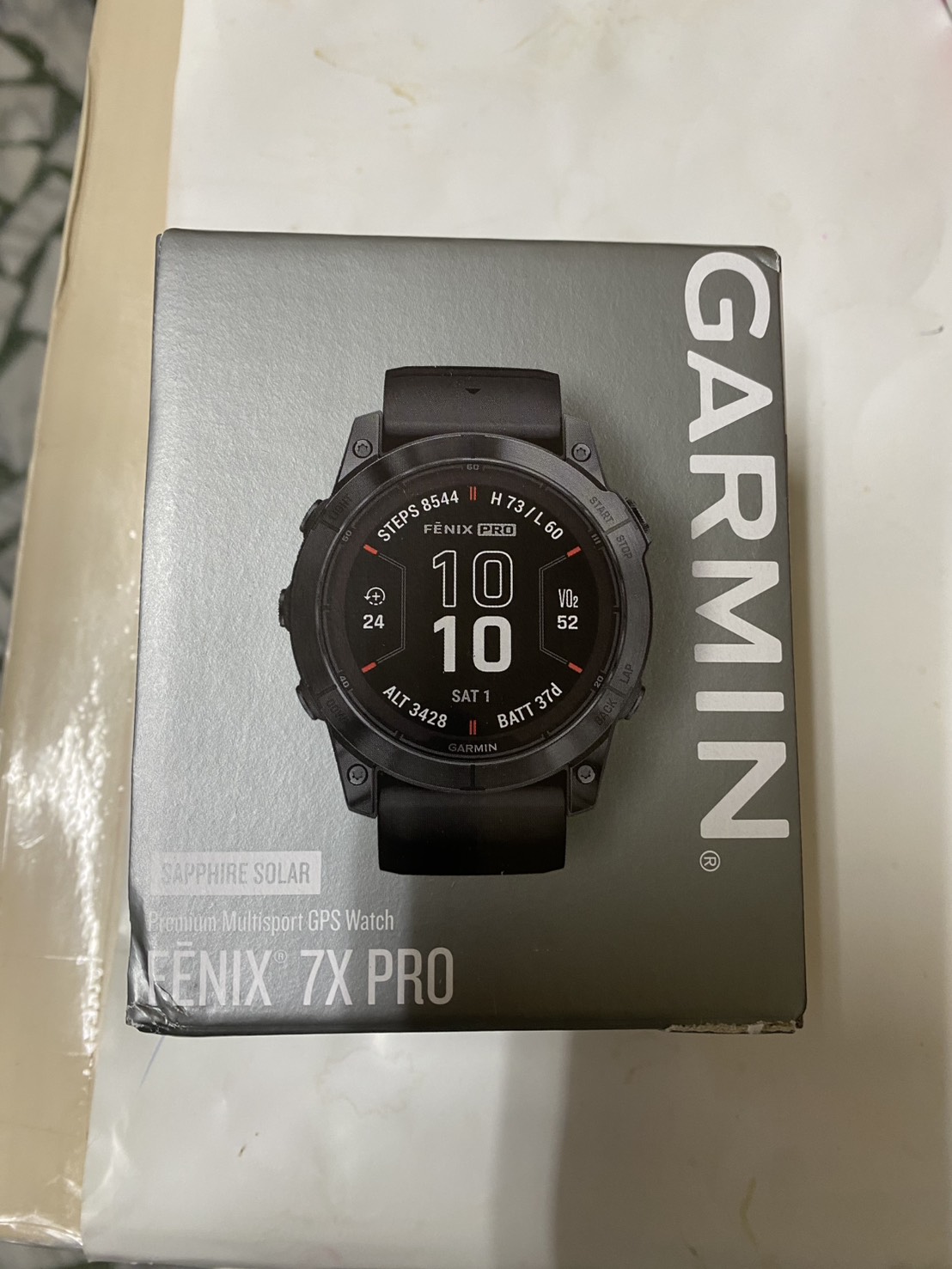 Garmin fēnix 7X Pro 開箱實拍 1